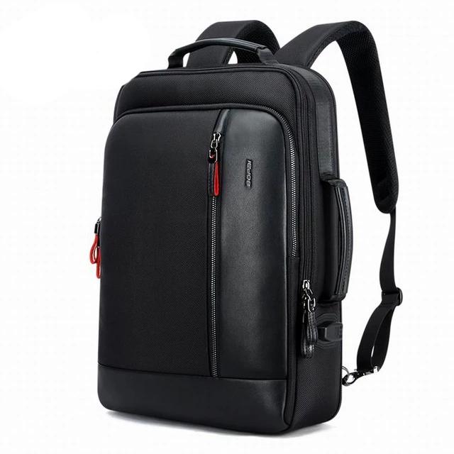 Anti-theft Leather Backpack